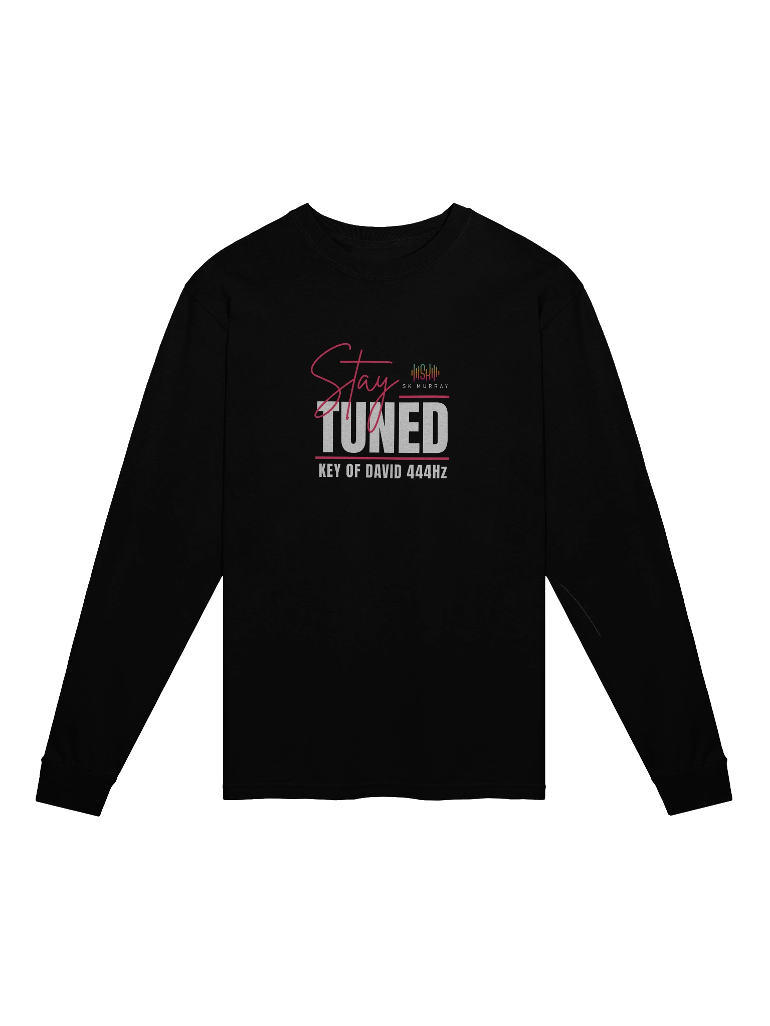 STAY TUNED long sleeve tee - Magenta